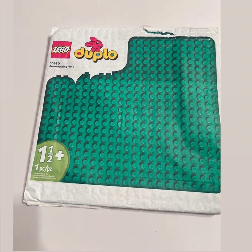 Lego Duplo Teal Green Building Plate